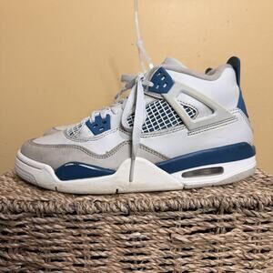 Air Jordan 4 Retro 2024 Military Blue, Size 5.5Y, HF4281-141